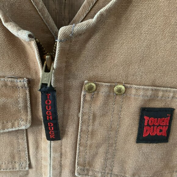Tough Duck Unlined Bib Overall Youth Size M - Picture 4 of 7